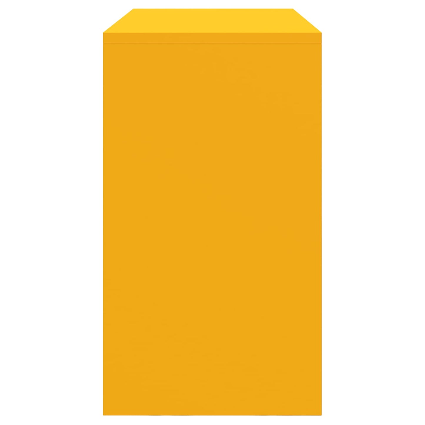 Storage Cabinet Mustard Yellow 90 x 40 x 70 cm Steel