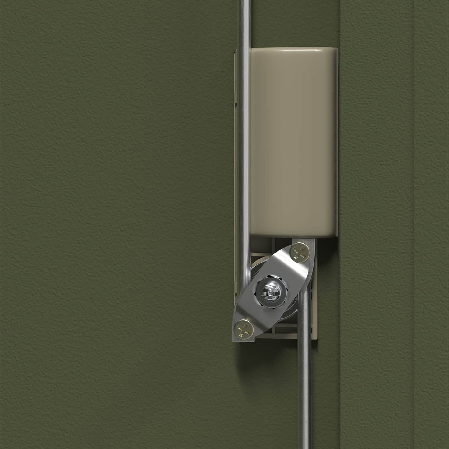 Storage Cabinet Olive Green 90 x 40 x 70 cm Steel