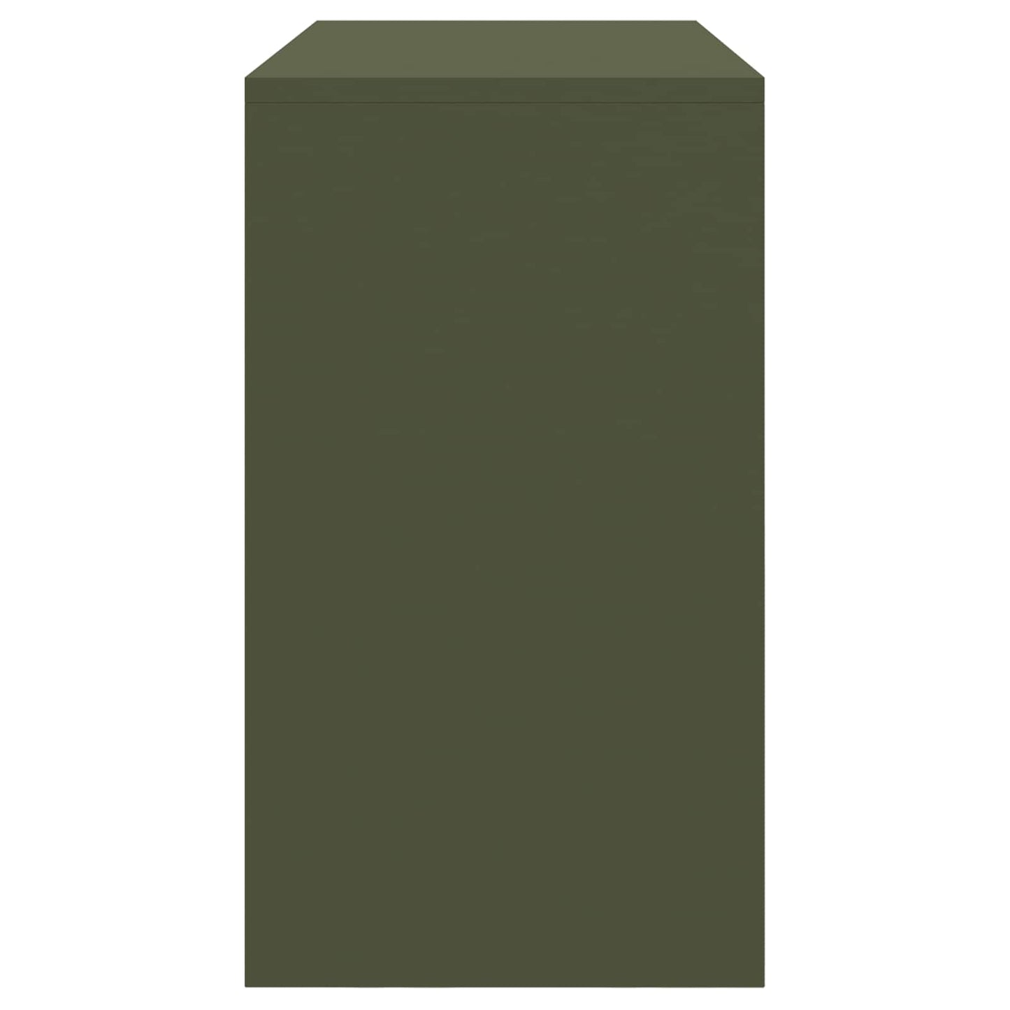 Storage Cabinet Olive Green 90 x 40 x 70 cm Steel