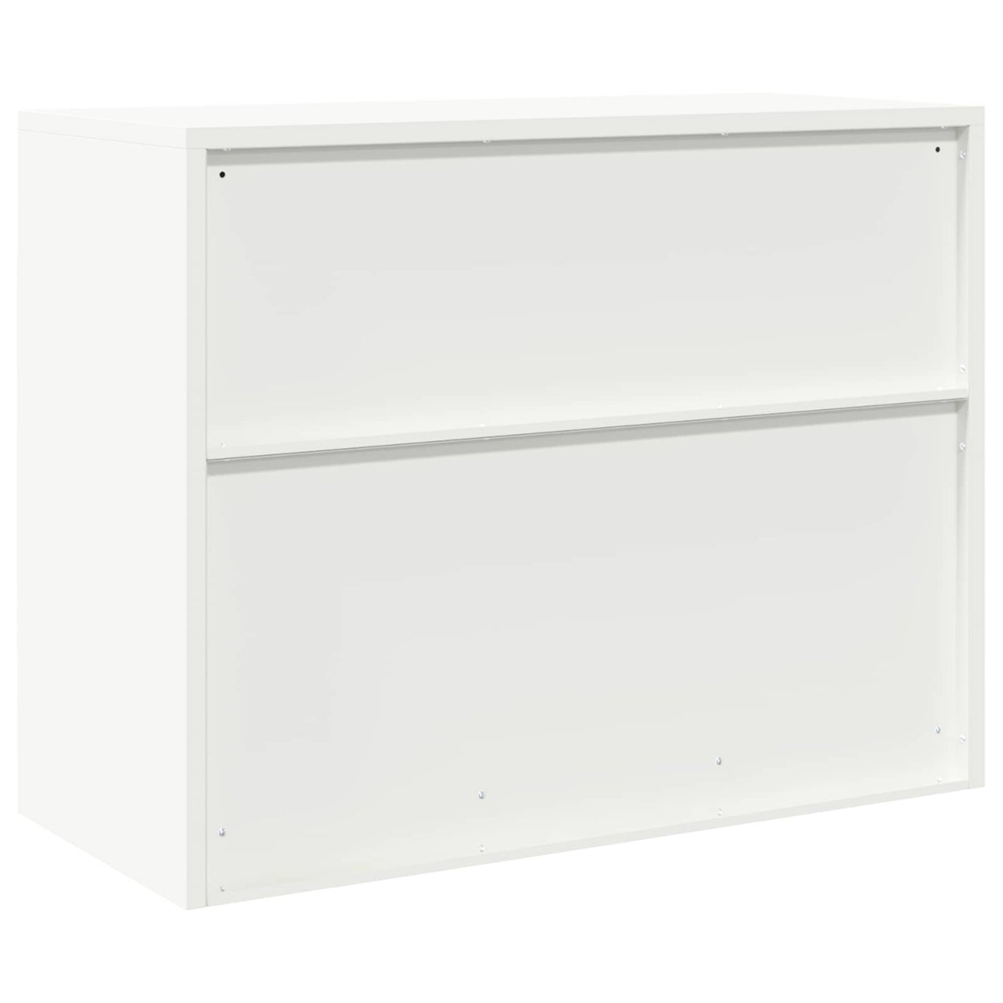 Storage Cabinet White 90 x 40 x 70 cm Steel