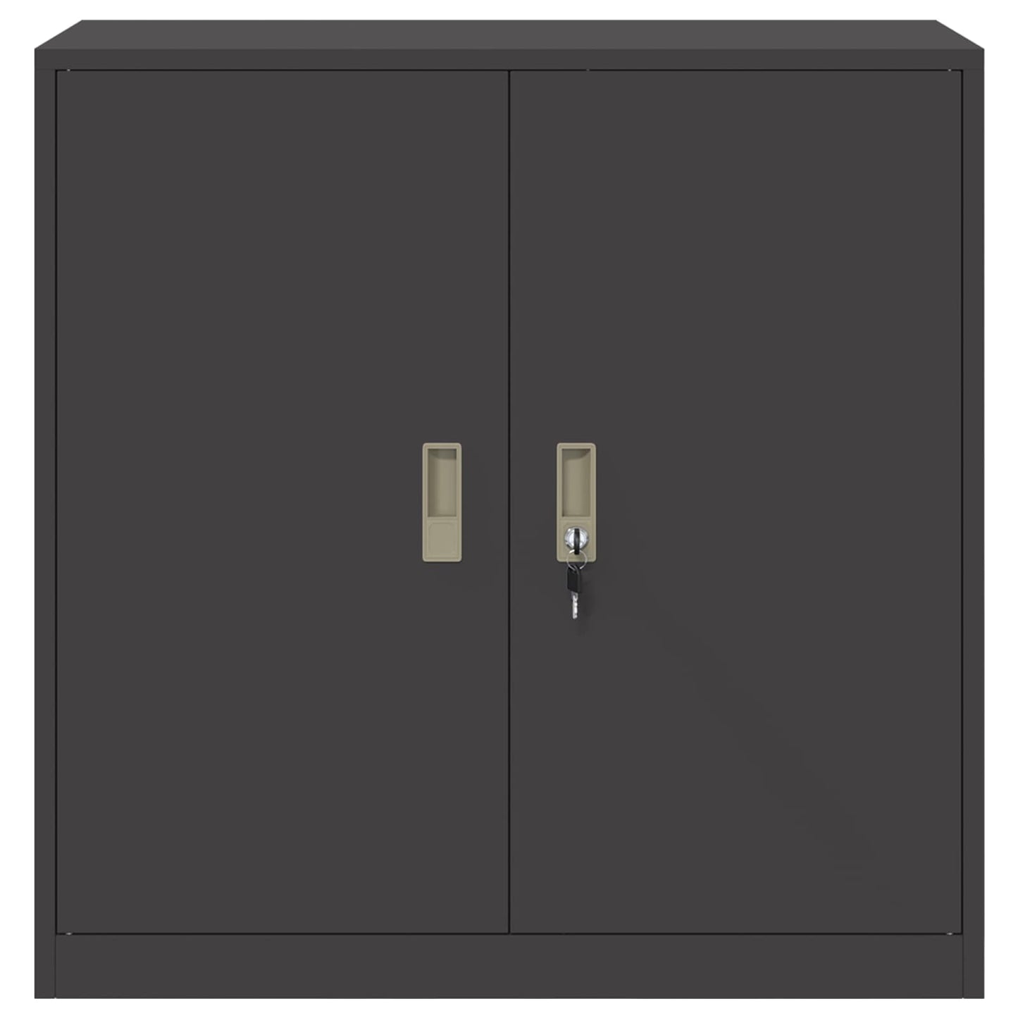 Storage Cabinet Black 90 x 40 x 90 cm Steel