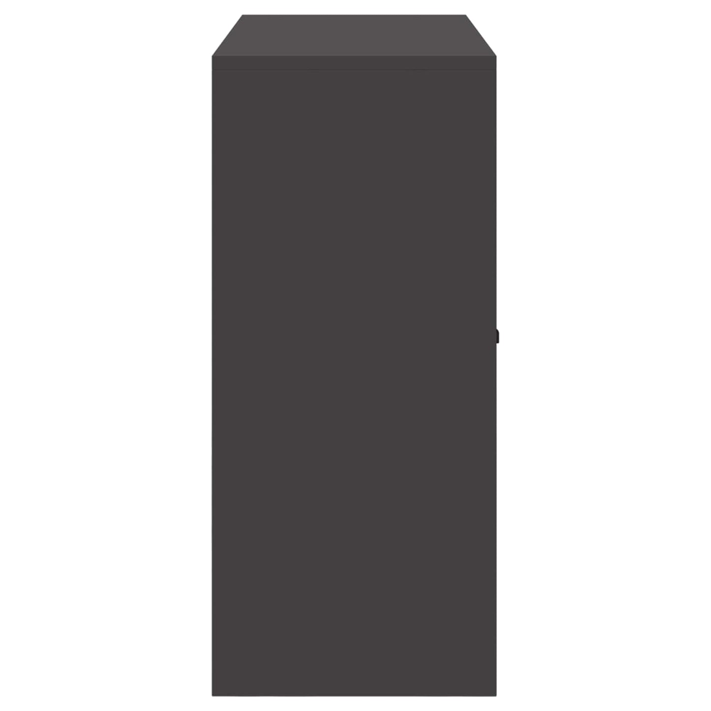 Storage Cabinet Black 90 x 40 x 90 cm Steel