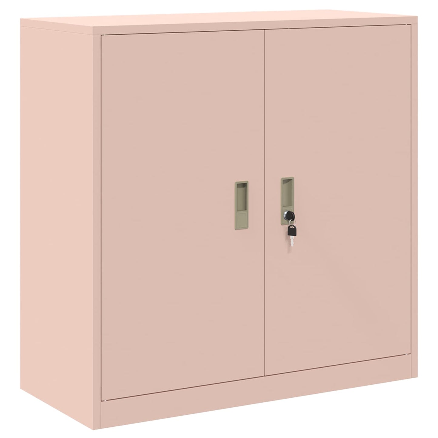 Storage Cabinet Pink 90 x 40 x 90 cm Steel