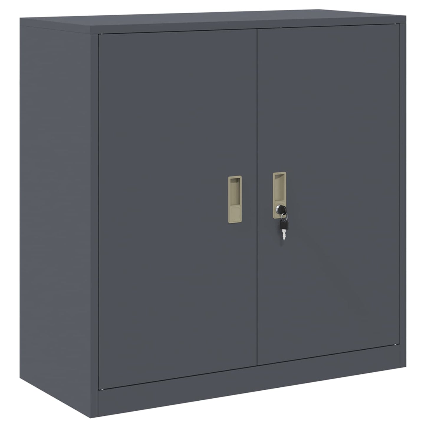 Storage Cabinet Anthracite 90 x 40 x 90 cm Steel