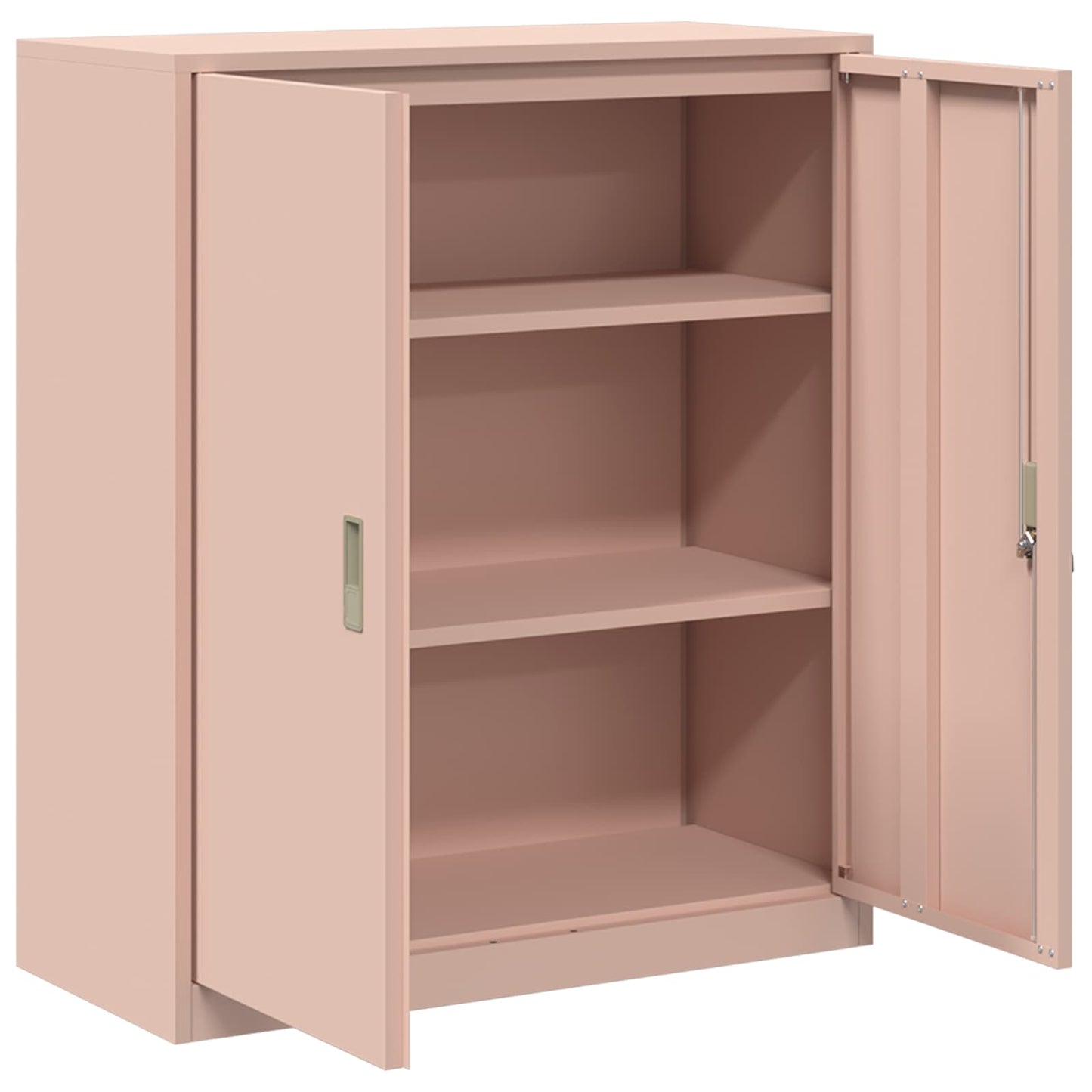 Storage Cabinet Pink 90 x 40 x 105 cm Steel