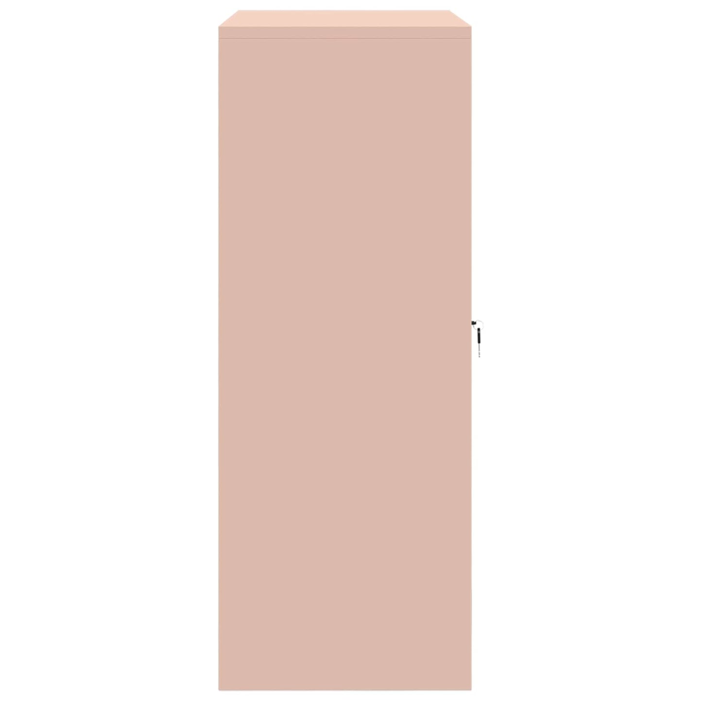 Storage Cabinet Pink 90 x 40 x 105 cm Steel