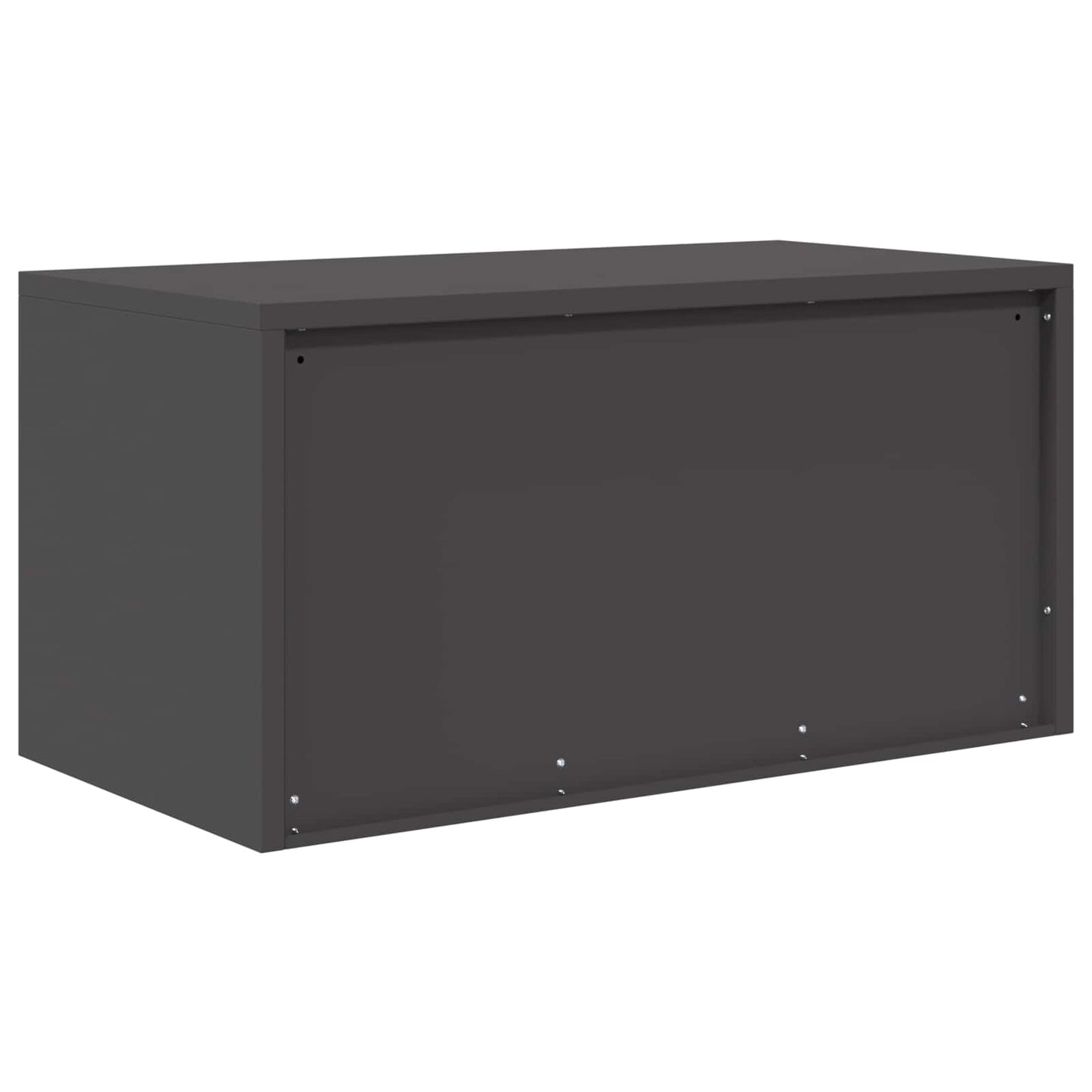 Storage Cabinet Black 80 x 40 x 40 cm Steel