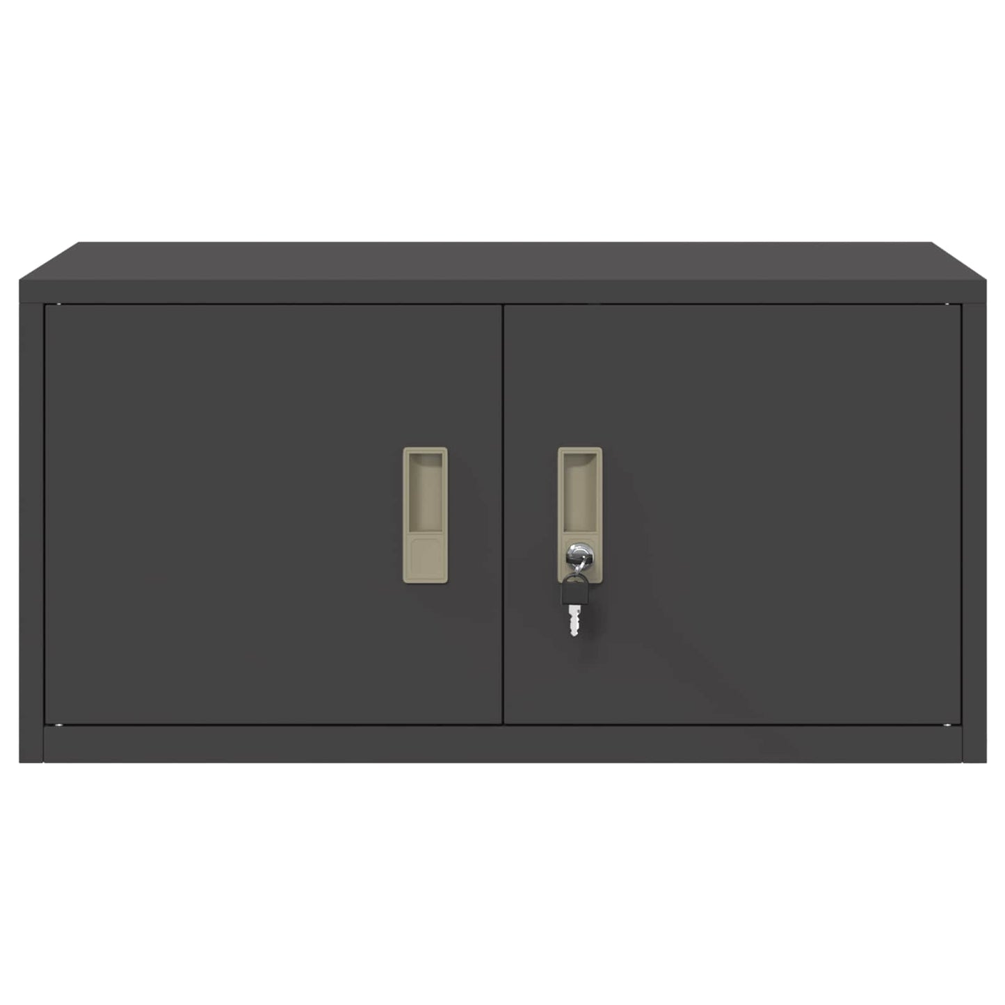 Storage Cabinet Black 80 x 40 x 40 cm Steel