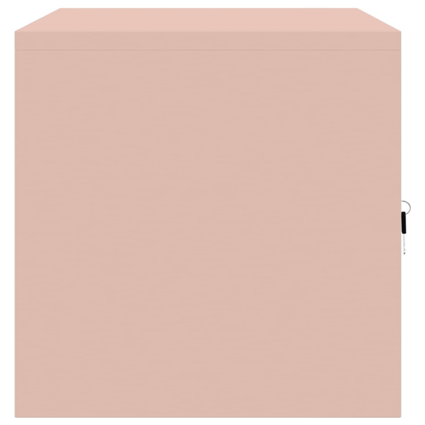 Storage Cabinet Pink 80 x 40 x 40 cm Steel