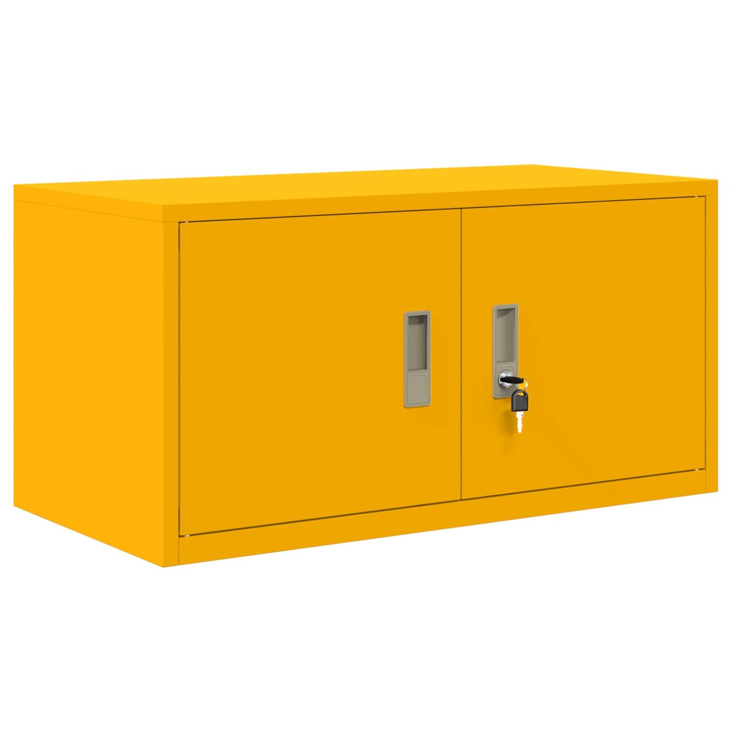 Storage Cabinet Mustard Yellow 80 x 40 x 40 cm Steel