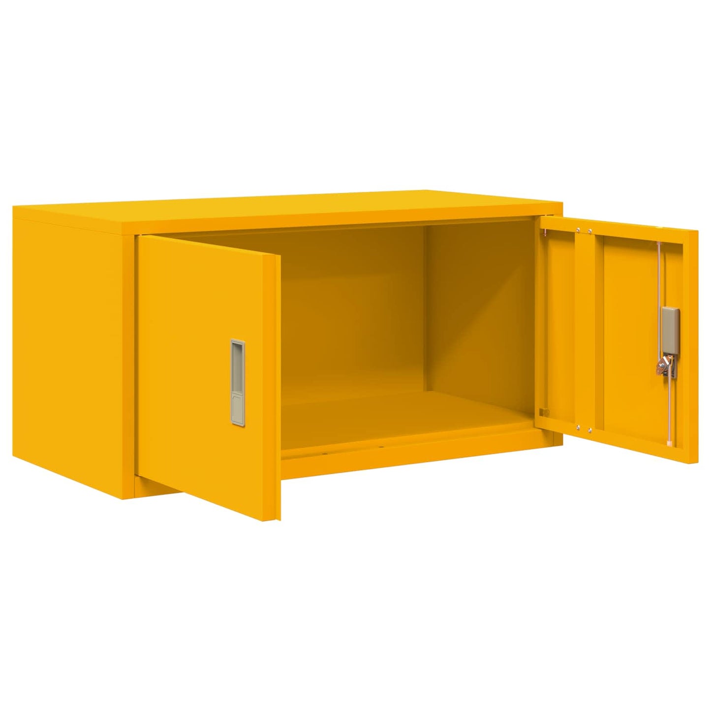 Storage Cabinet Mustard Yellow 80 x 40 x 40 cm Steel