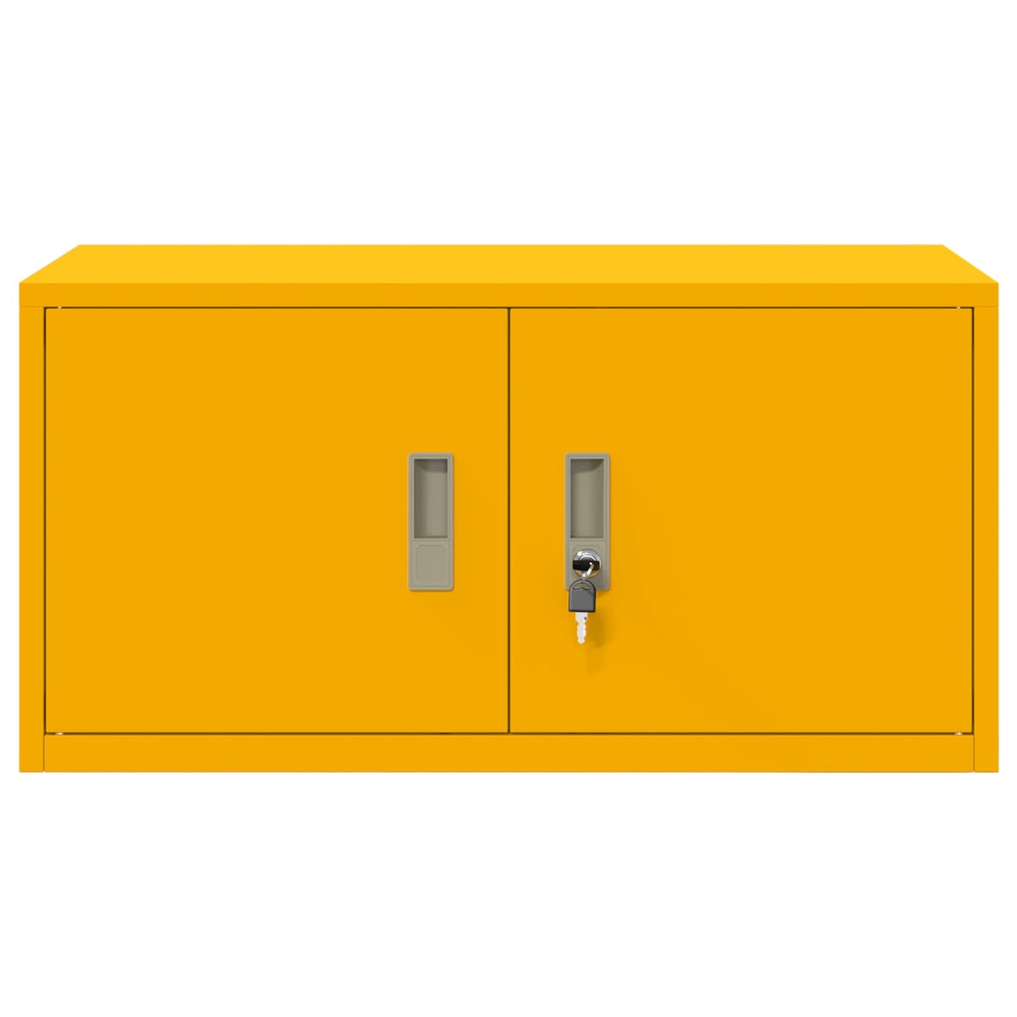 Storage Cabinet Mustard Yellow 80 x 40 x 40 cm Steel