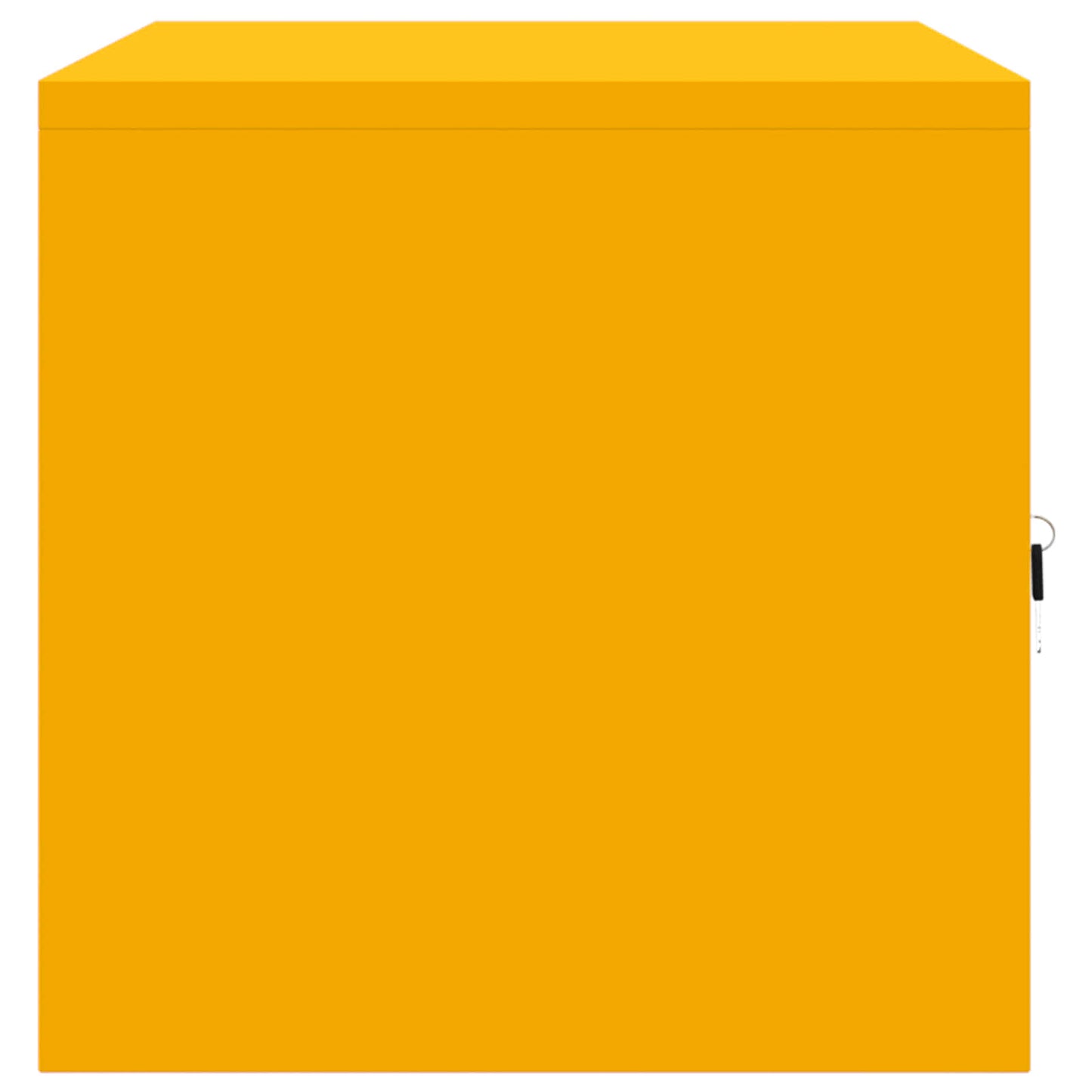 Storage Cabinet Mustard Yellow 80 x 40 x 40 cm Steel