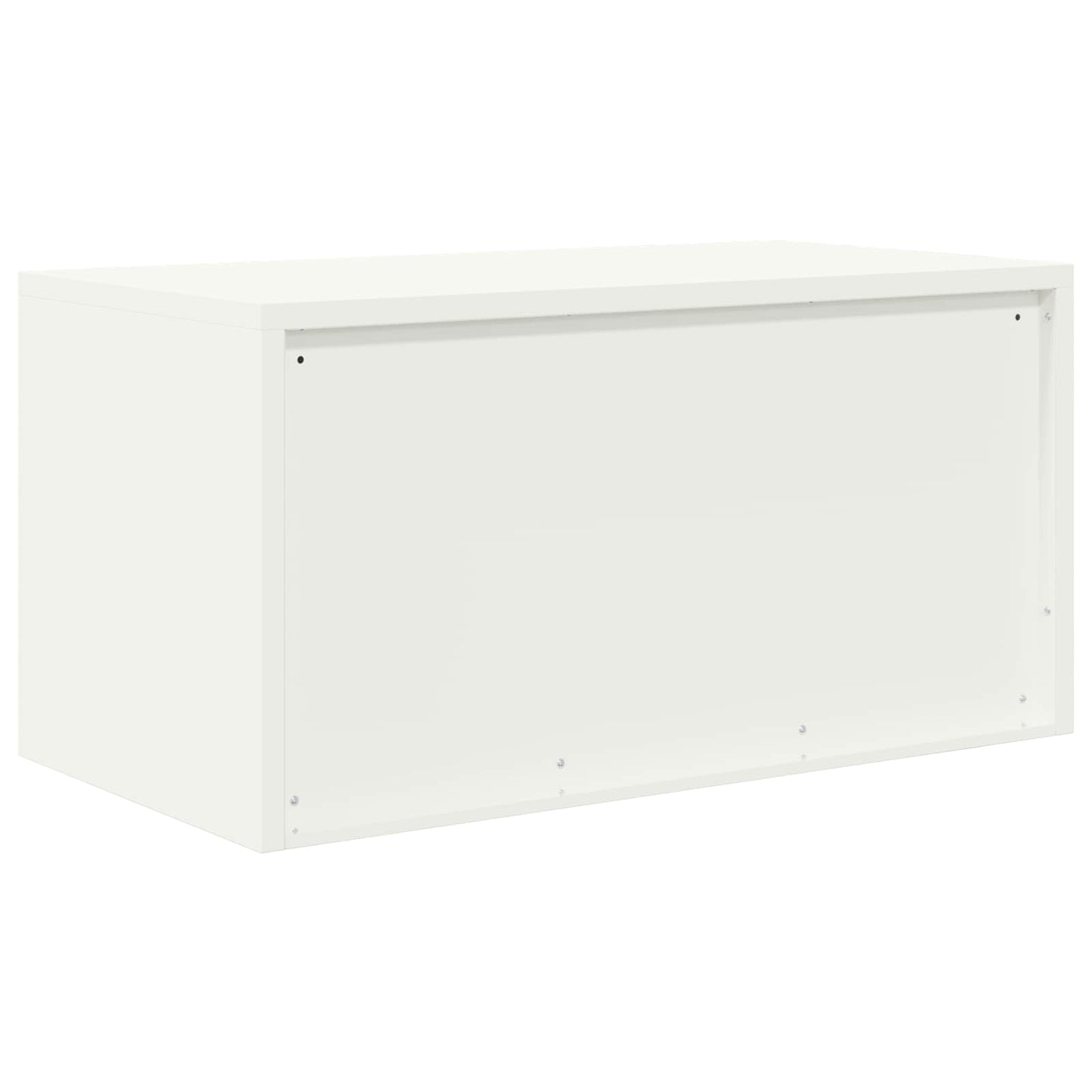 Storage Cabinet White 80 x 40 x 40 cm Steel