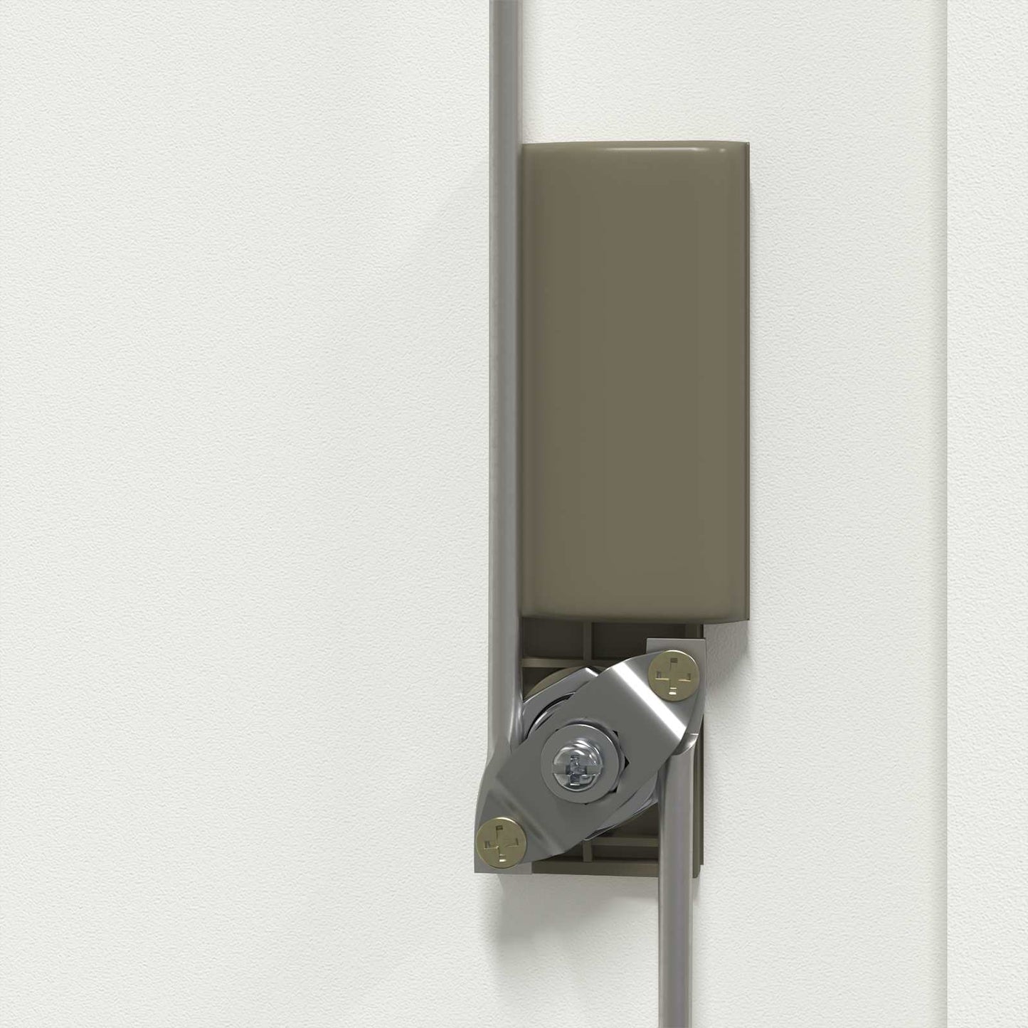 Storage Cabinet White 80 x 40 x 70 cm Steel