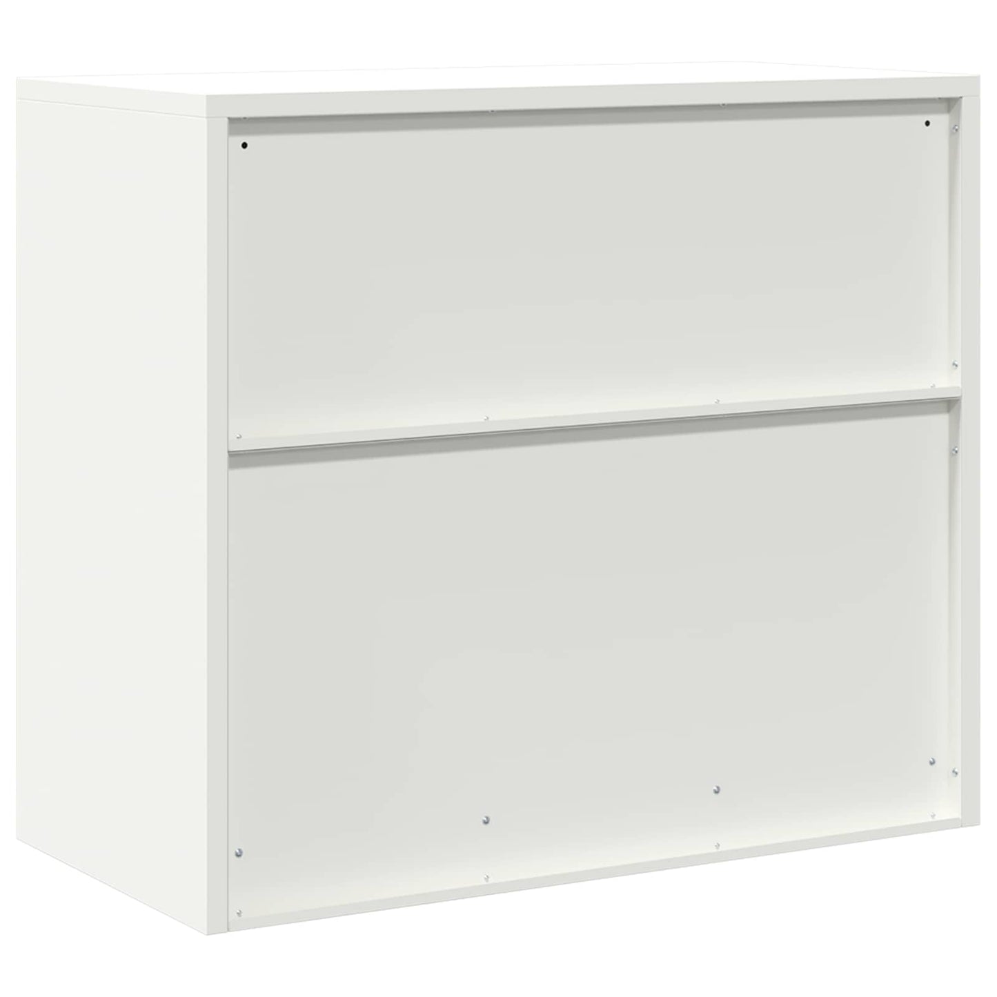 Storage Cabinet White 80 x 40 x 70 cm Steel