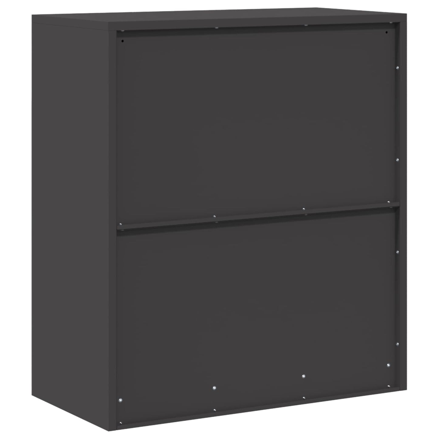 Storage Cabinet Black 80 x 40 x 90 cm Steel