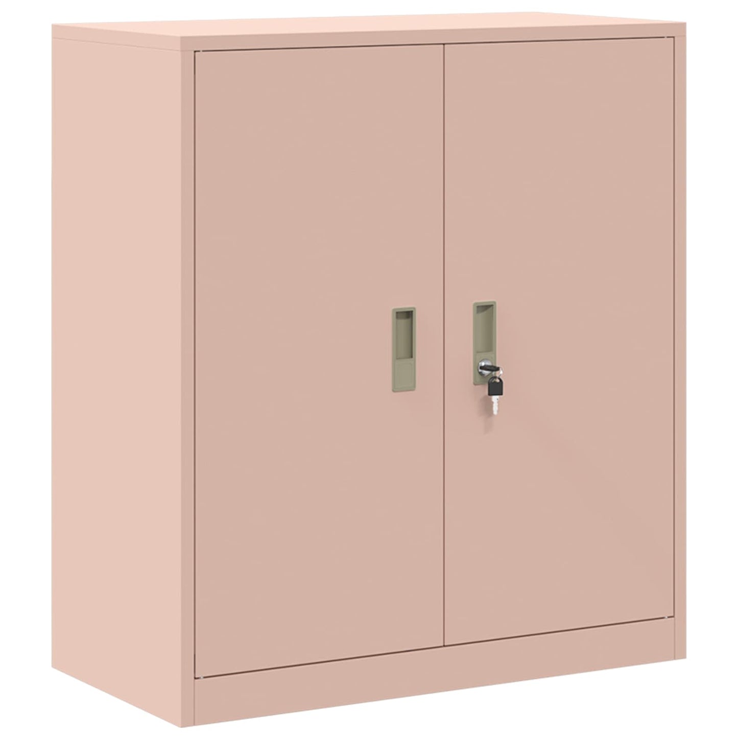 Storage Cabinet Pink 80 x 40 x 90 cm Steel