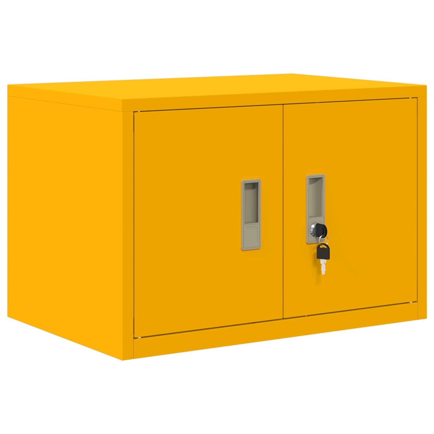 Storage Cabinet Mustard Yellow 60 x 40 x 40 cm Steel