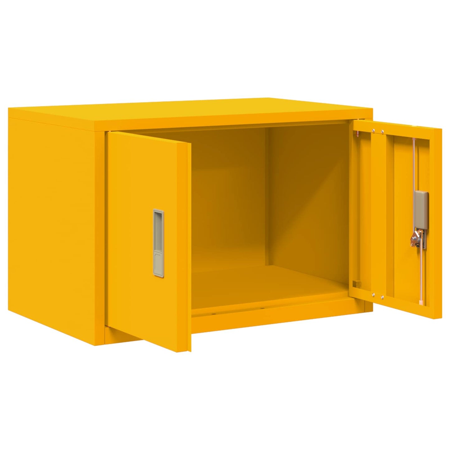 Storage Cabinet Mustard Yellow 60 x 40 x 40 cm Steel