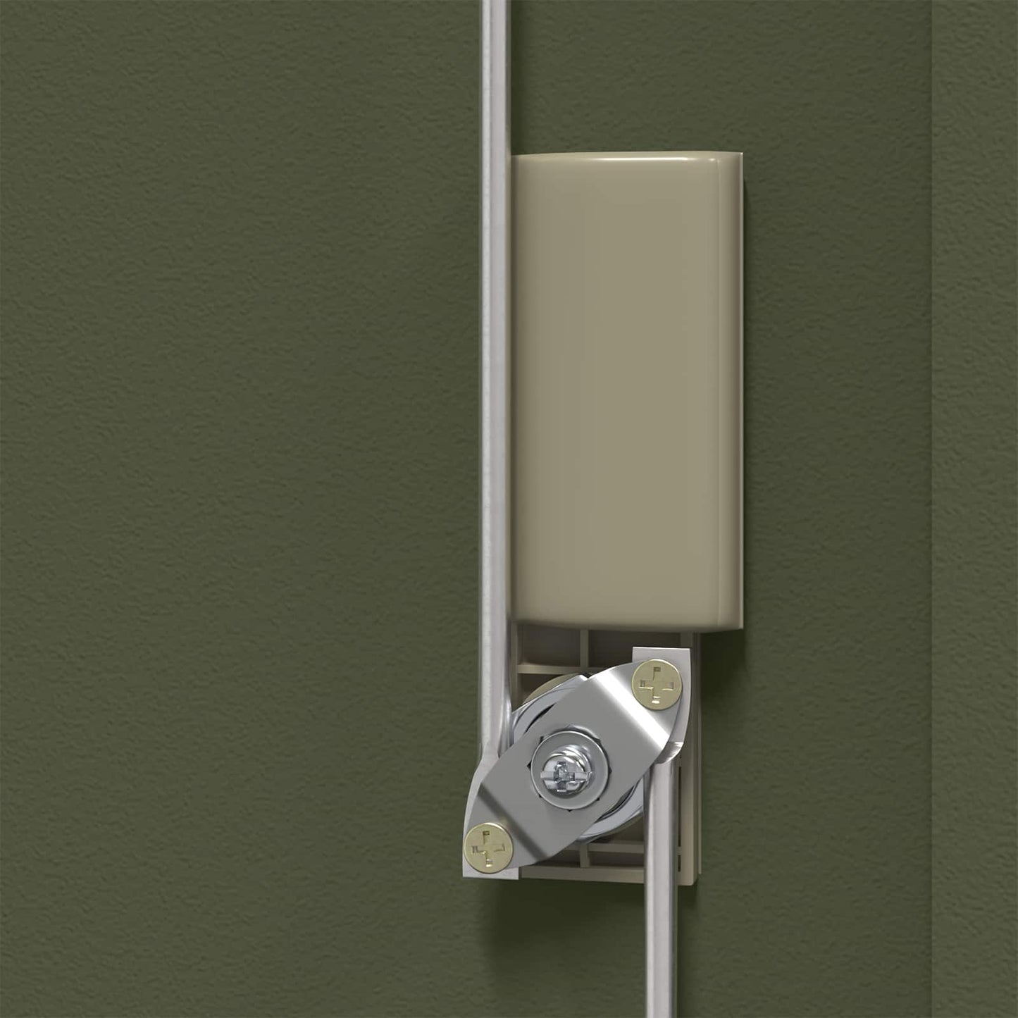 Storage Cabinet Olive Green 60 x 40 x 40 cm Steel