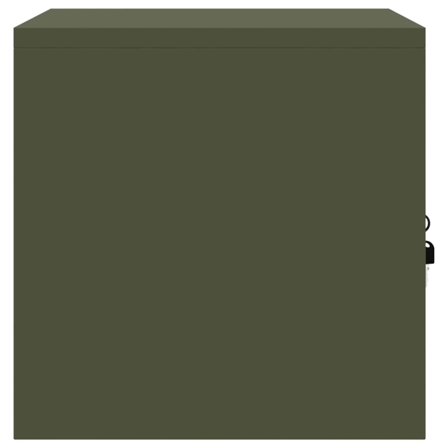 Storage Cabinet Olive Green 60 x 40 x 40 cm Steel