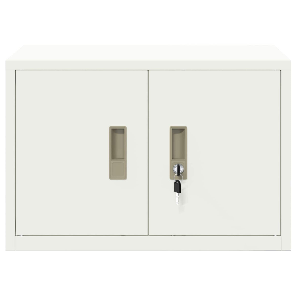 Storage Cabinet White 60 x 40 x 40 cm Steel