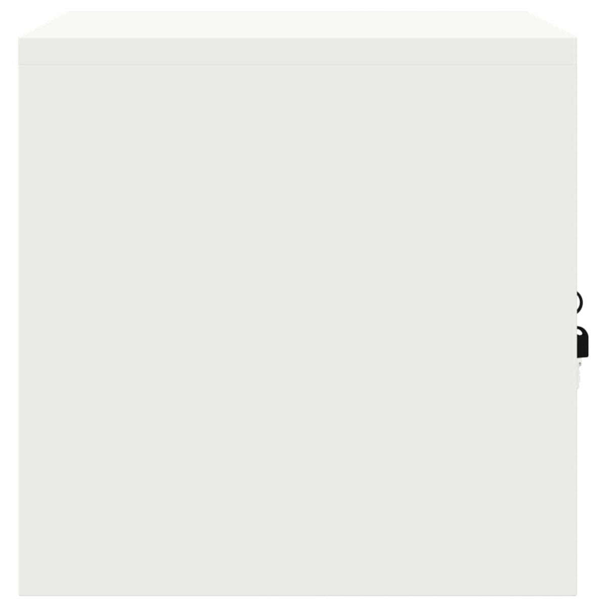 Storage Cabinet White 60 x 40 x 40 cm Steel