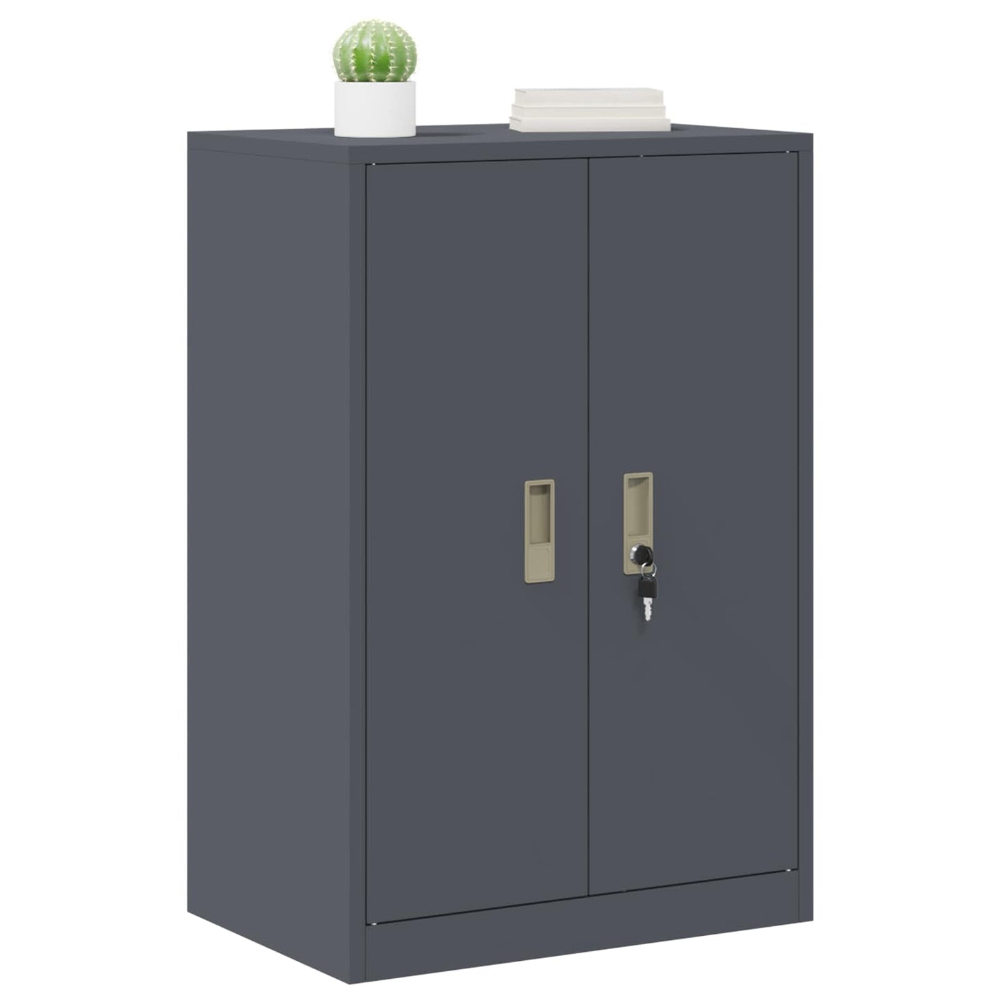 Storage Cabinet Anthracite 60 x 40 x 90 cm Steel