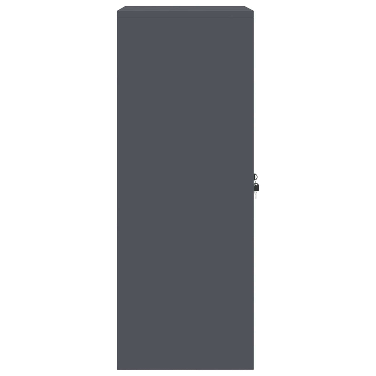 Storage Cabinet Anthracite 60 x 40 x 105 cm Steel