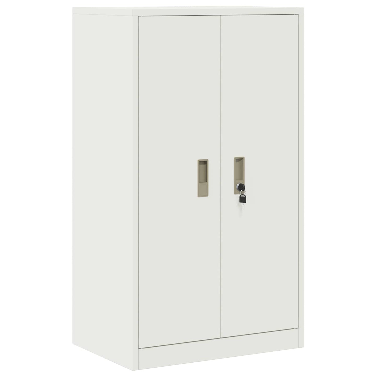 Storage Cabinet White 60 x 40 x 105 cm Steel