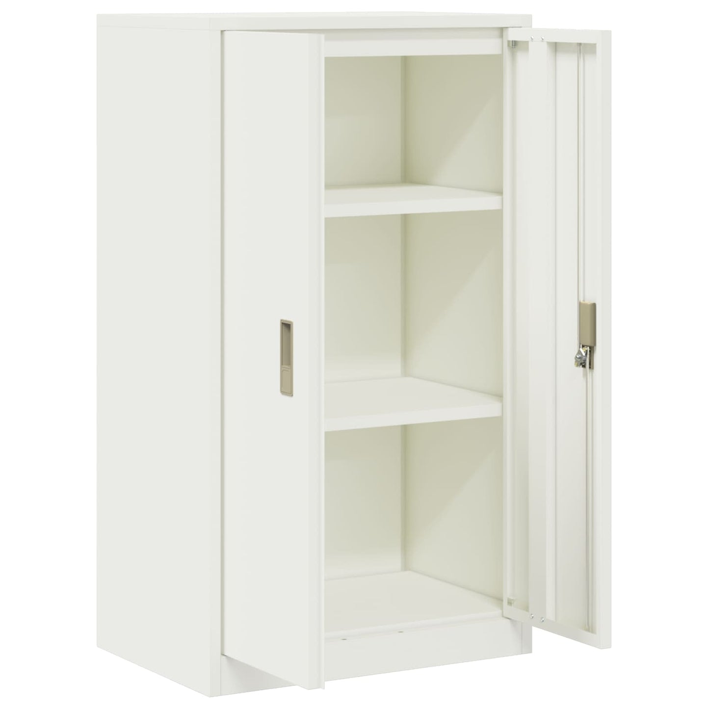Storage Cabinet White 60 x 40 x 105 cm Steel