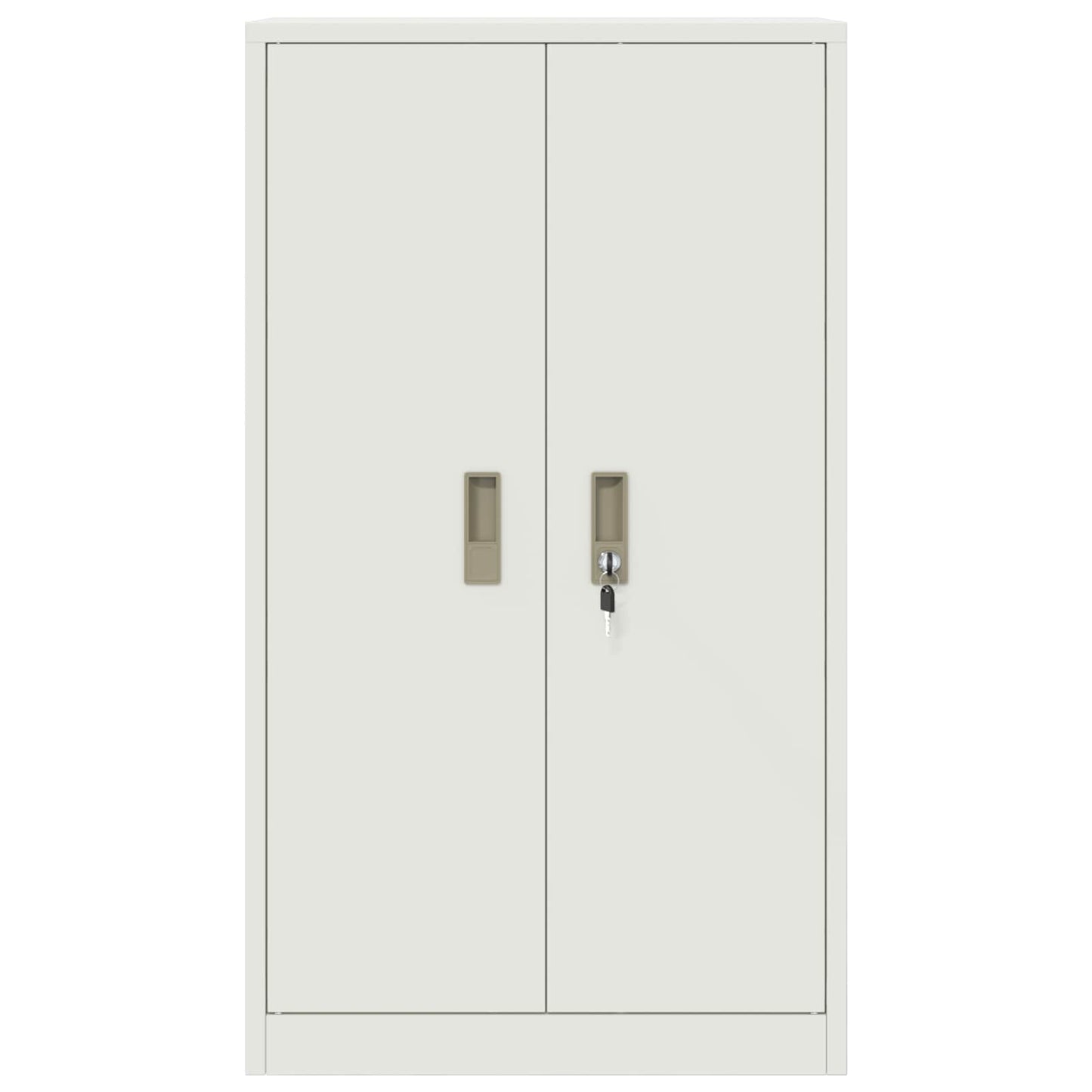 Storage Cabinet White 60 x 40 x 105 cm Steel