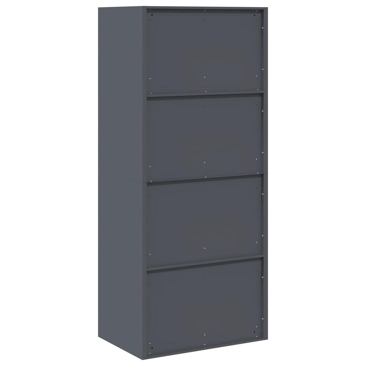 Storage Cabinet Anthracite 60 x 40 x 140 cm Steel