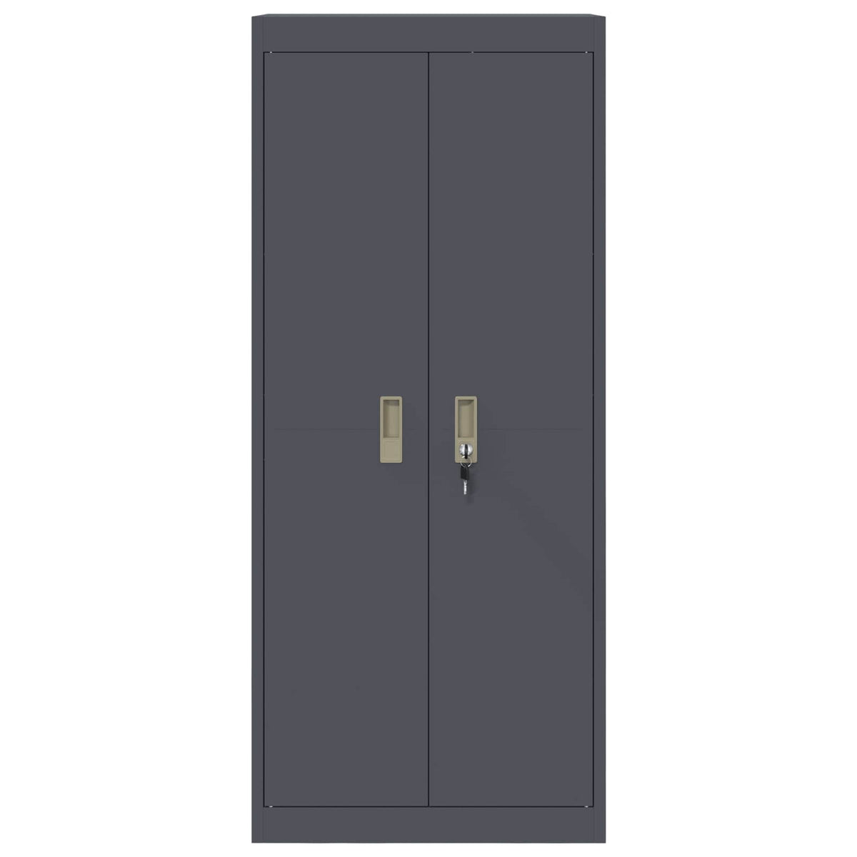 Storage Cabinet Anthracite 60 x 40 x 140 cm Steel