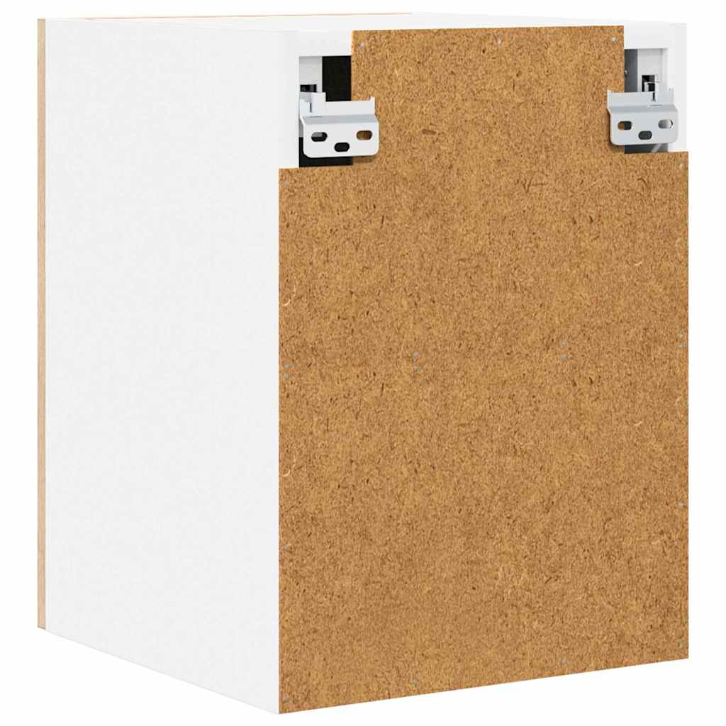 Hanging Cabinet Riga 2 pcs Sonoma Oak and White 30 x 31 x 40 cm