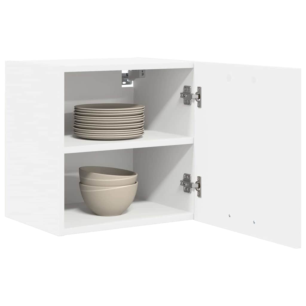 Hanging Cabinet 2 pcs White 40 x 31 x 40 cm Engineered Wood