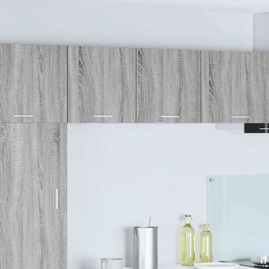 Hanging Cabinet Grey Sonoma and White 40 x 31 x 40 cm