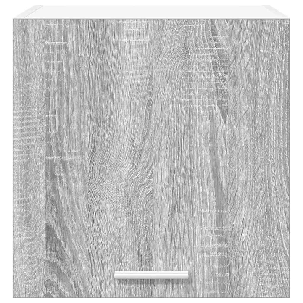 Hanging Cabinet 2 pcs Grey Sonoma and White 40 x 31 x 40 cm