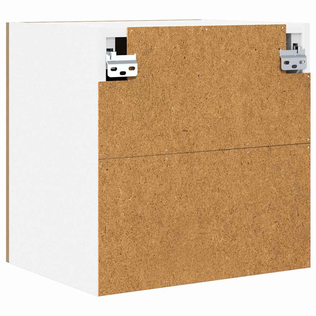 Hanging Cabinet Artisan Oak and White 40 x 31 x 40 cm