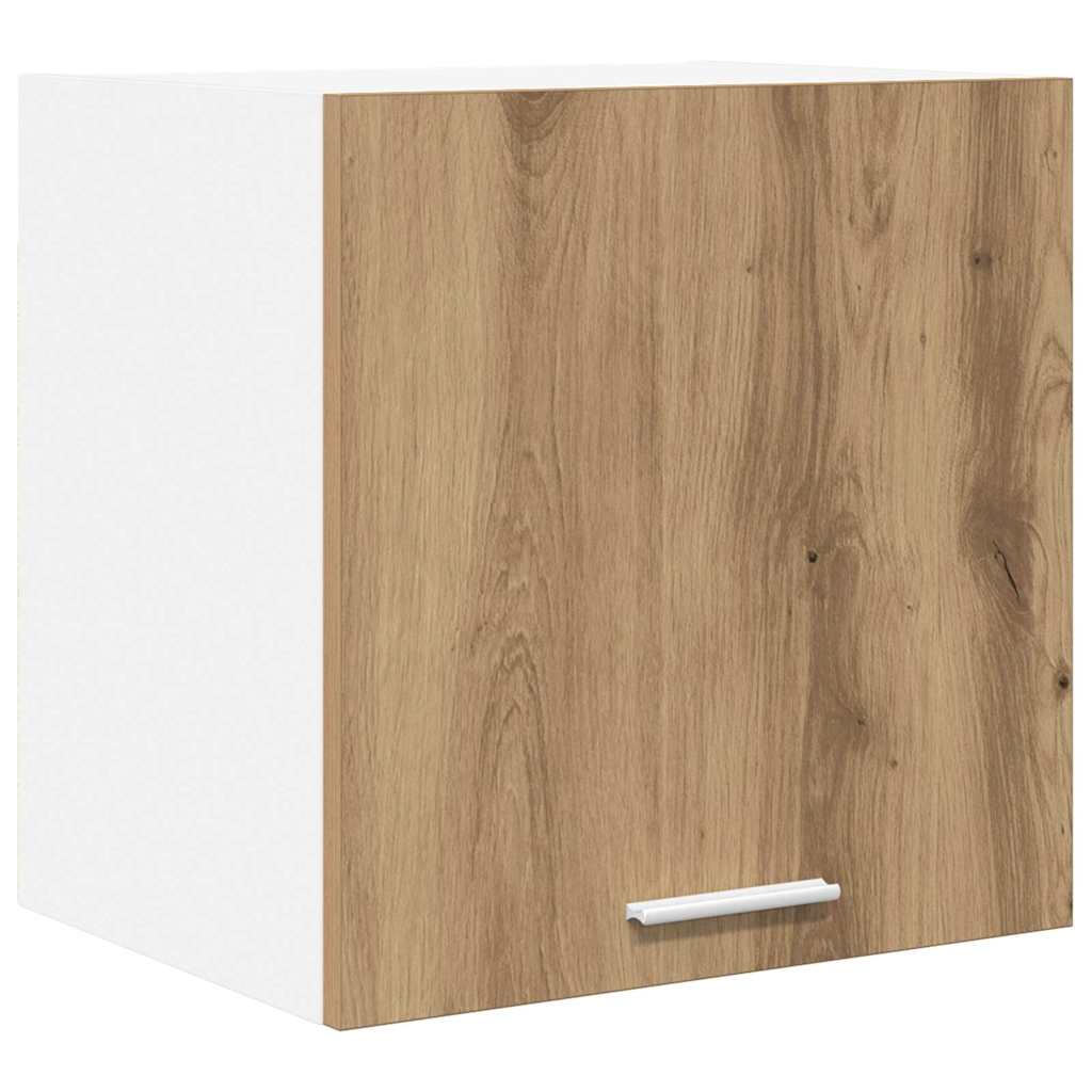 Hanging Cabinet 2 pcs Artisan Oak and White 40 x 31 x 40 cm