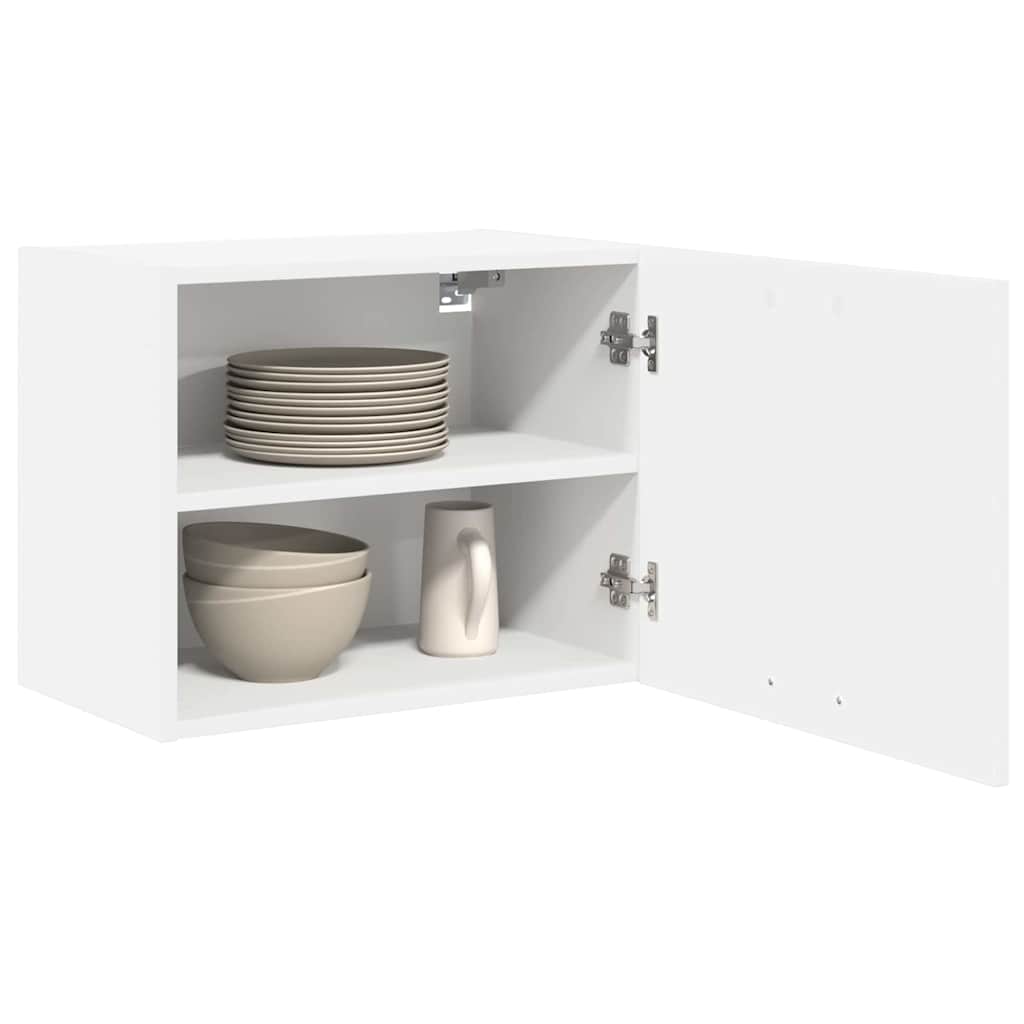 Hanging Cabinet 2 pcs White 50 x 31 x 40 cm Engineered Wood