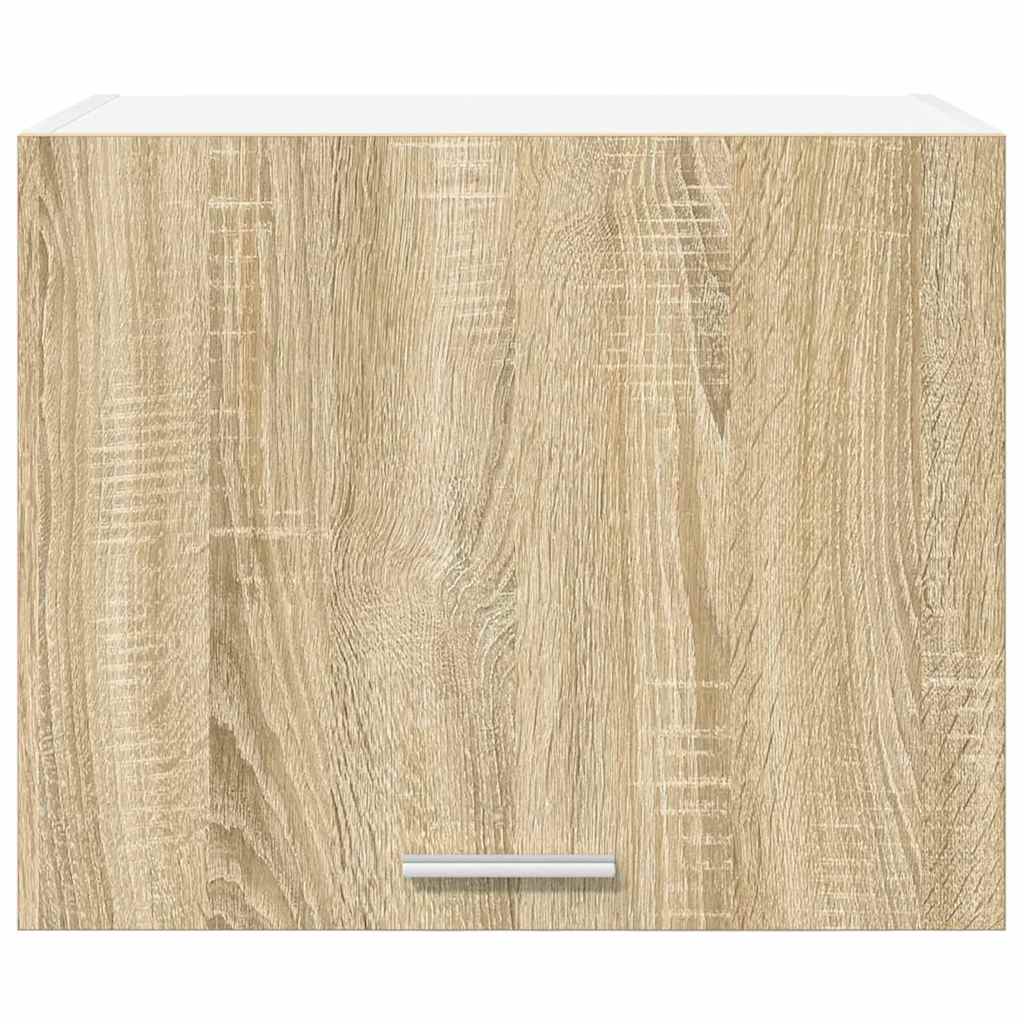 Hanging Cabinet 2 pcs Sonoma Oak and White 50 x 31 x 40 cm