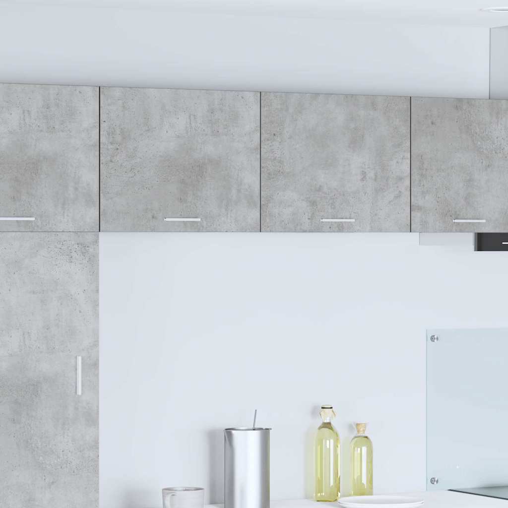 Hanging Cabinet Concrete Grey and White 50 x 31 x 40 cm