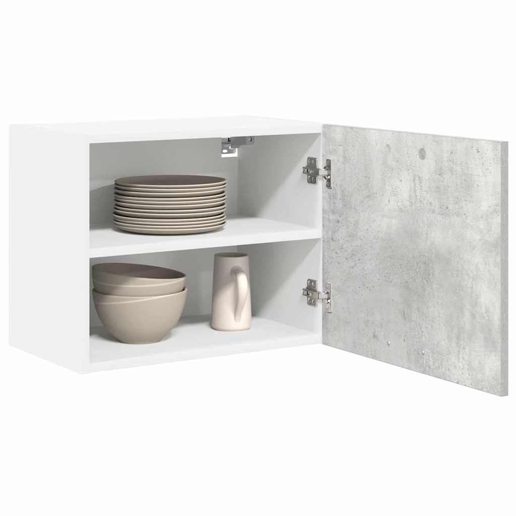 Hanging Cabinet Concrete Grey and White 50 x 31 x 40 cm