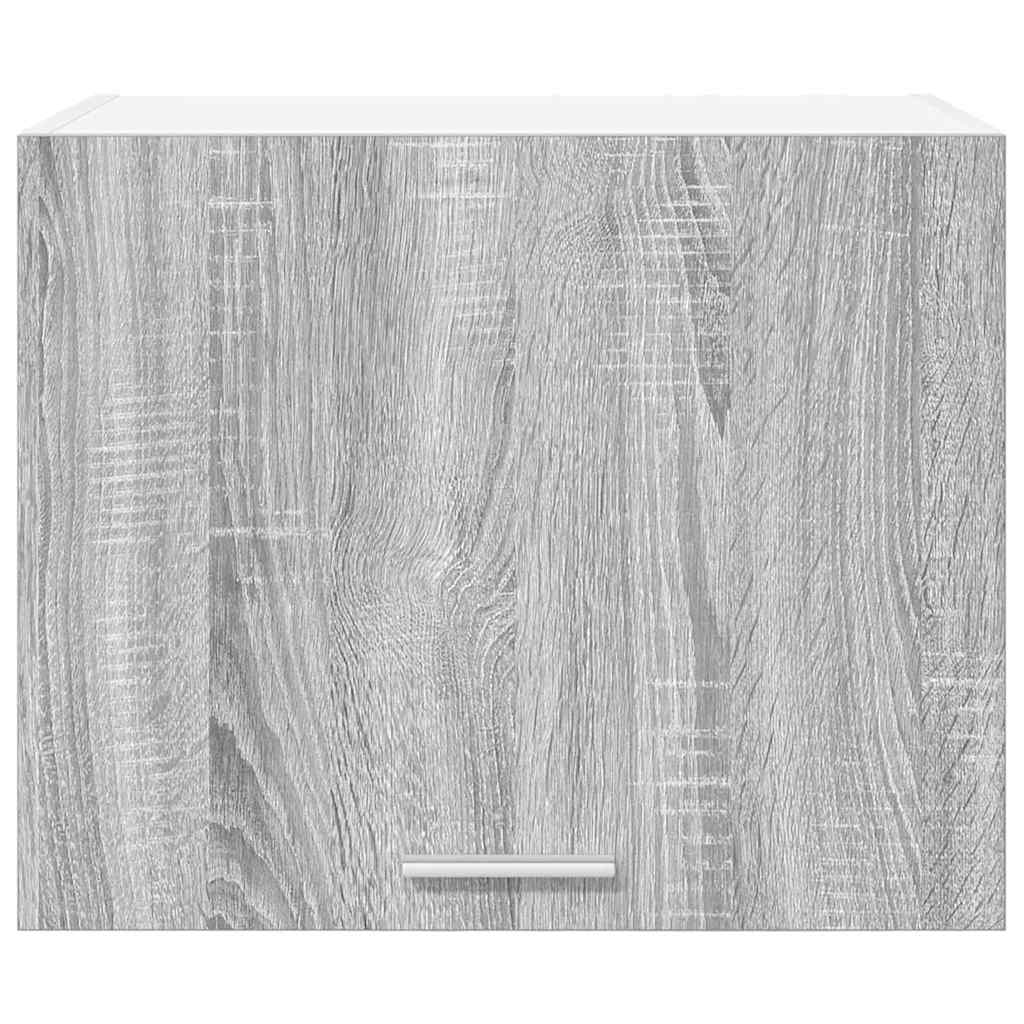 Hanging Cabinet 2 pcs Grey Sonoma and White 50 x 31 x 40 cm