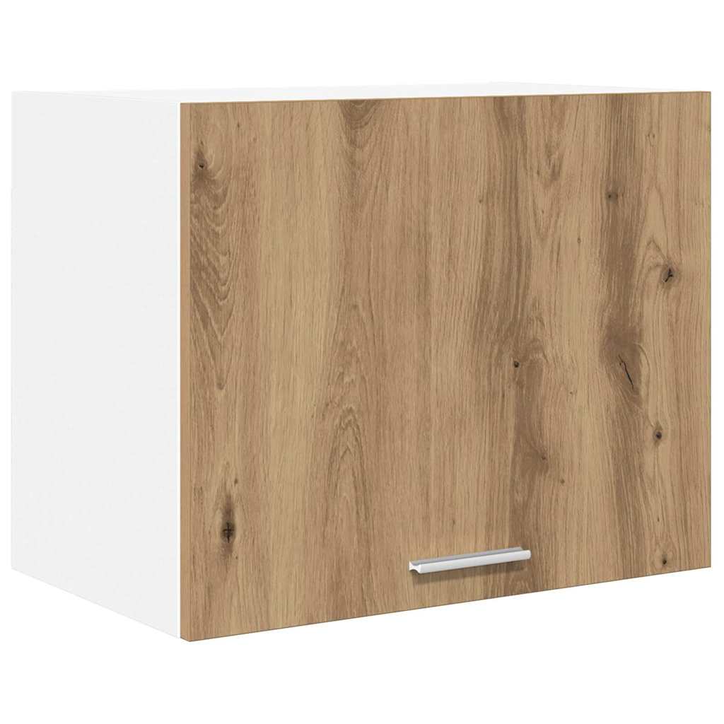 Hanging Cabinet 2 pcs Artisan Oak and White 50 x 31 x 40 cm