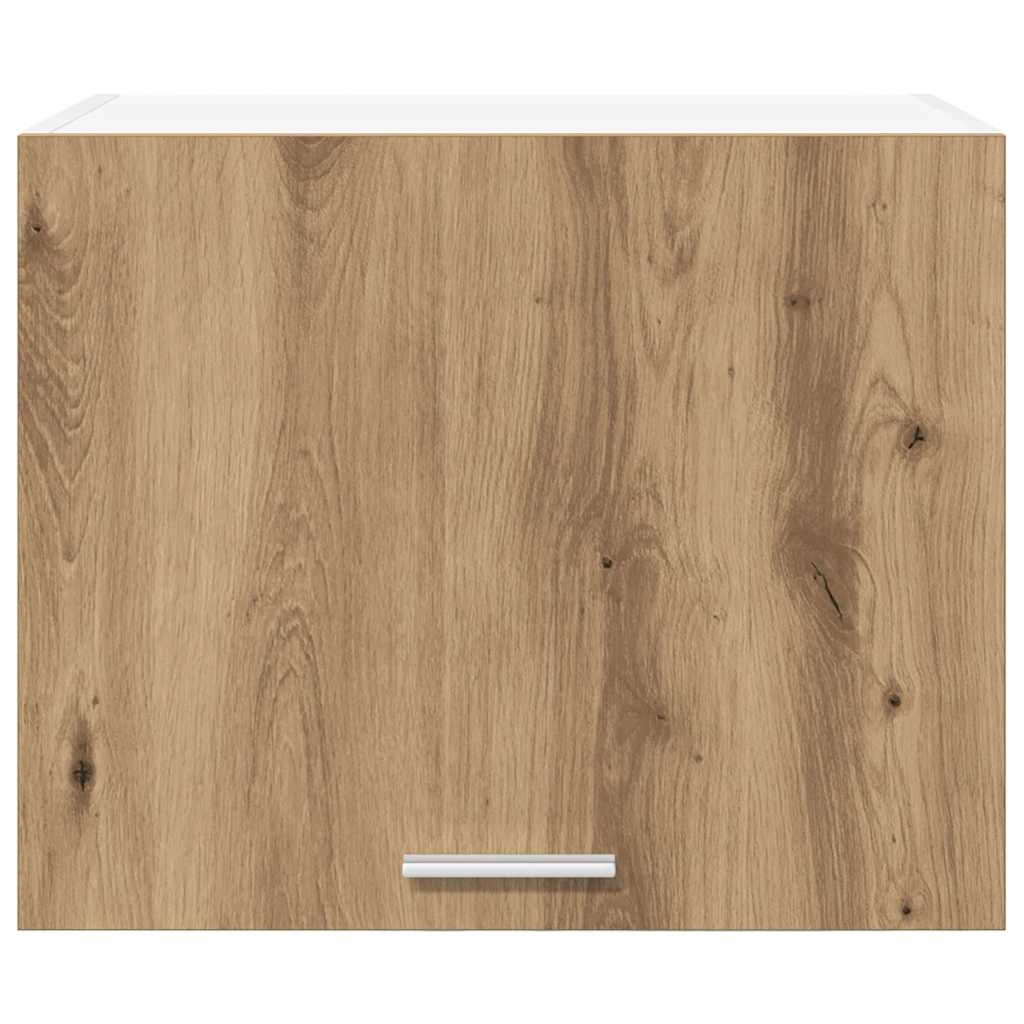 Hanging Cabinet 2 pcs Artisan Oak and White 50 x 31 x 40 cm