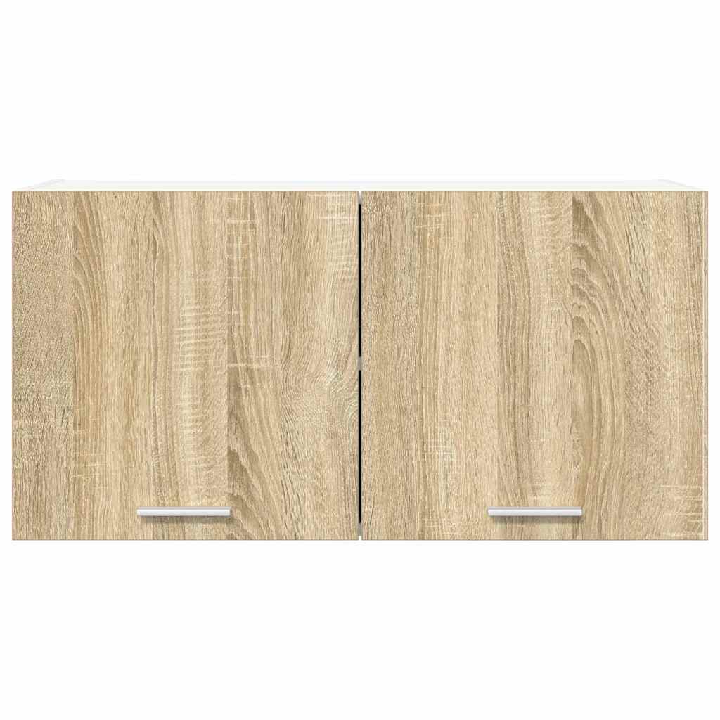 Hanging Cabinet Sonoma Oak 80 x 31 x 40 cm Engineered Wood