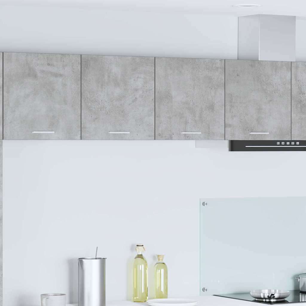 Hanging Cabinet Concrete Grey 80 x 31 x 40 cm Engineered Wood